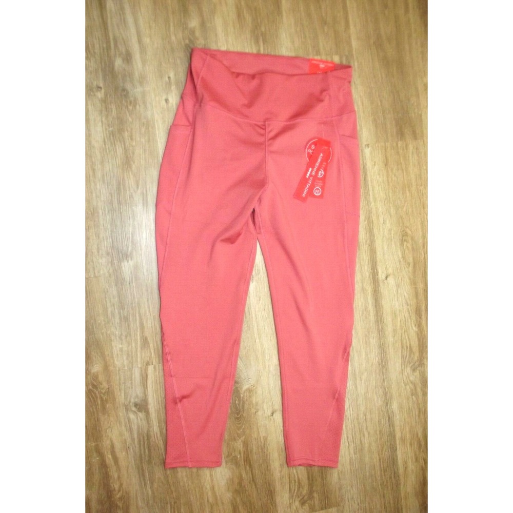 ADRIENNE VITTADINI SPORT 7/8 Ankle High Rise Waist LEGGINGS - MEDIUM NWT